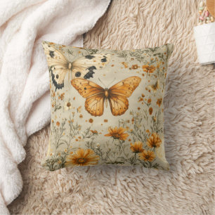 Coussin Papillon Sauvage Vintage (9)