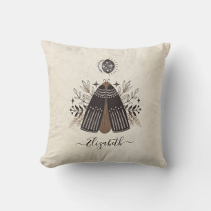 Coussin Papillon Vintage rétro