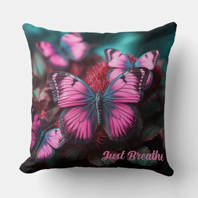 Coussin Papillons Imaginaires (Recto)