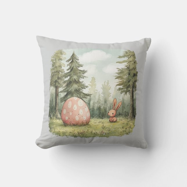 Coussin Pâques de la forêt (Recto)