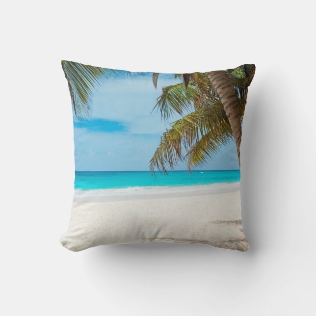 Coussin Paradis tropical (Recto)