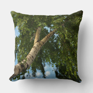 Coussin parapluie de bouleau