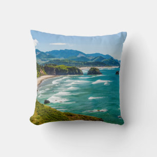 Coussin Parc d'État d'Ecola, Oregon. Panorama de Crescent