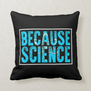 Coussin parce que la science, la biologie de l'ADN, la ré