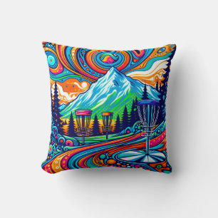 Coussin Parcours de golf Psychedelic Disk