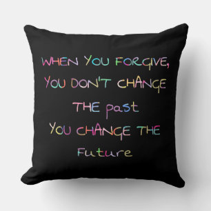 Coussin pardonner le changement futur Pilote
