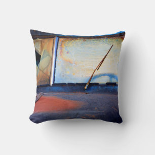 Coussin Pare-brise d'un vieux camion rouillé