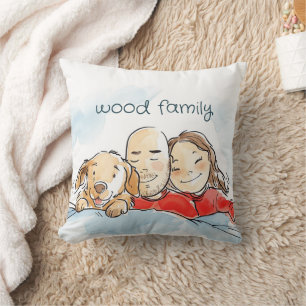 Coussin Parents de chiens