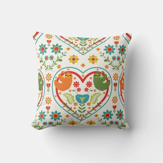Coussin Paresse Brightfolk d'amour (Recto)