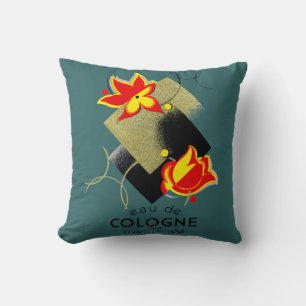 Coussin Parfum floral français 1920