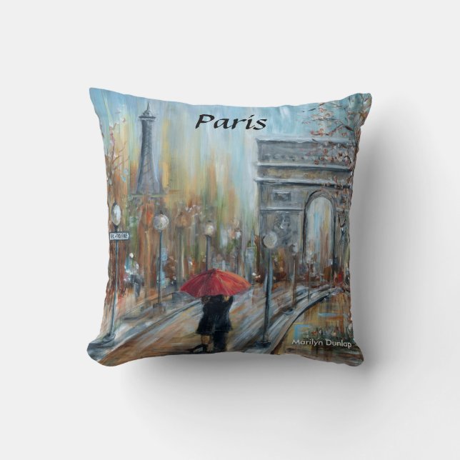 Coussin Paris est pour des amants (Recto)