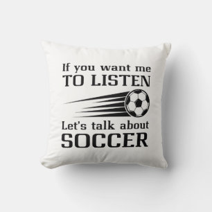 Coussin Parlons de football