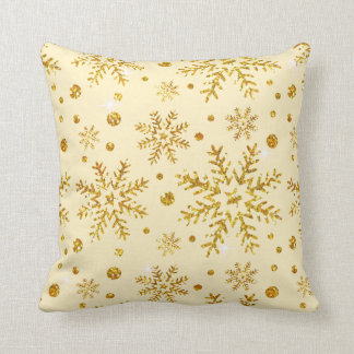 Coussin Parties scintillant Faux de neige CHOISIR LA COULE