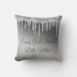 Coussin Parties scintillant Gorgeous Gold Girl Sparkle Typ