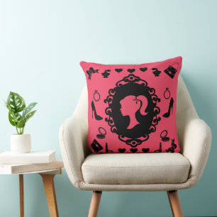 Coussin Parties scintillant Poupée Anniversaire Glam Mode