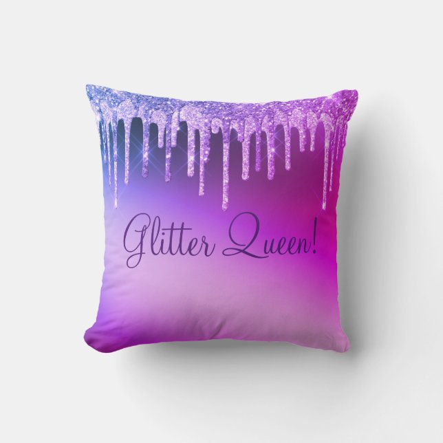 Coussin Parties scintillant Queen Parties scintillant Girl (Recto)