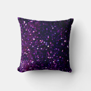 Coussin Parties scintillant vintage feux arrière - plan. v