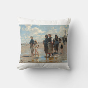 Coussin Partir à la pêche de John Singer Sargent