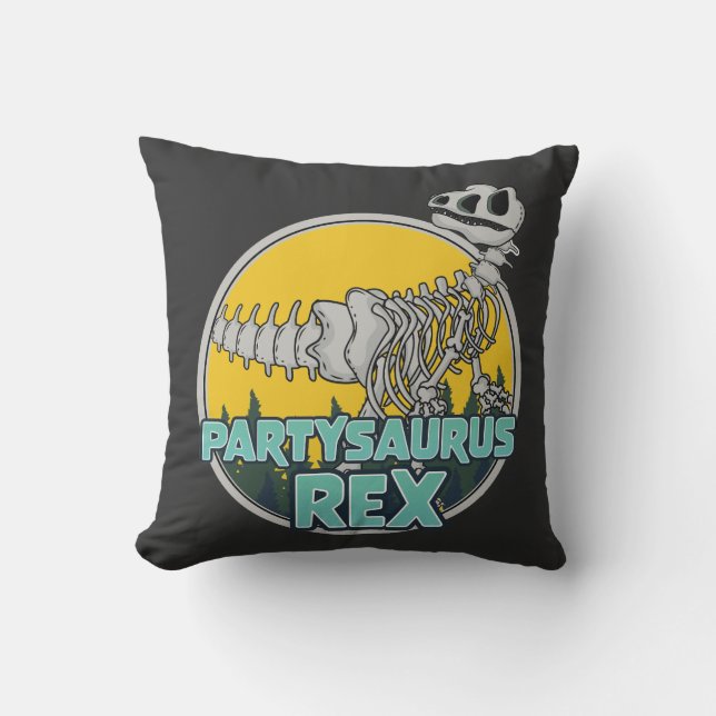 Coussin Partysaurus (Recto)