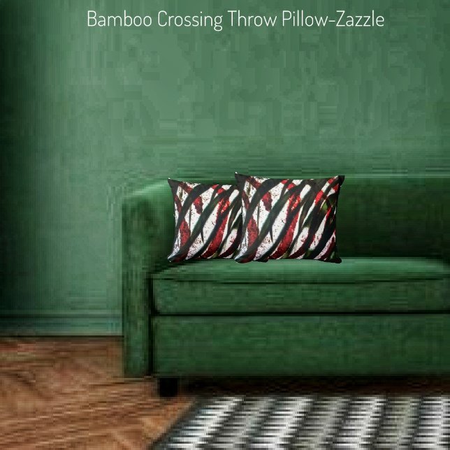 Coussin Passage en bambou (Créateur téléchargé)