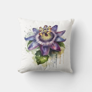 Coussin Passionné Purple Passion Fleur