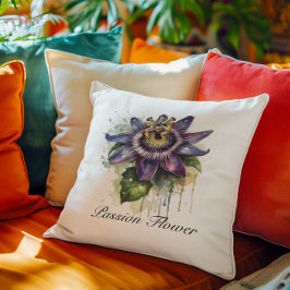 Coussin Passionné Purple Passion Fleur