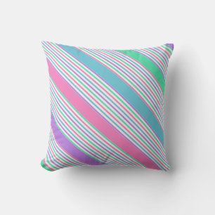 Coussin Pastel coloré