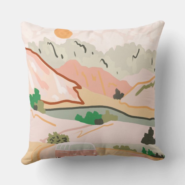 Coussin Pastel Journey (Verso)