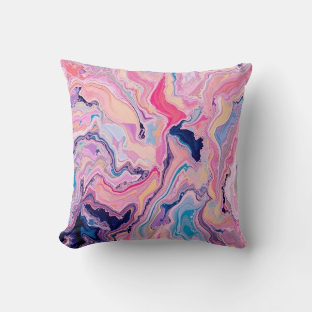 Coussin Pastel Marble Dream (Recto)