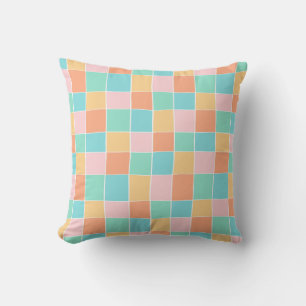 Coussin Pastel Plaid