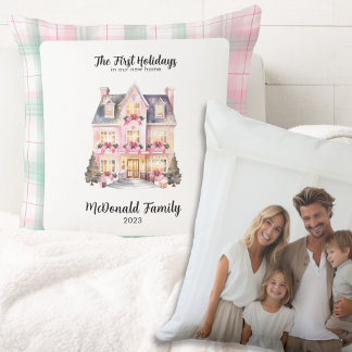 Coussin Pastel Premières Vacances Dans Nouvelle Maison Cot