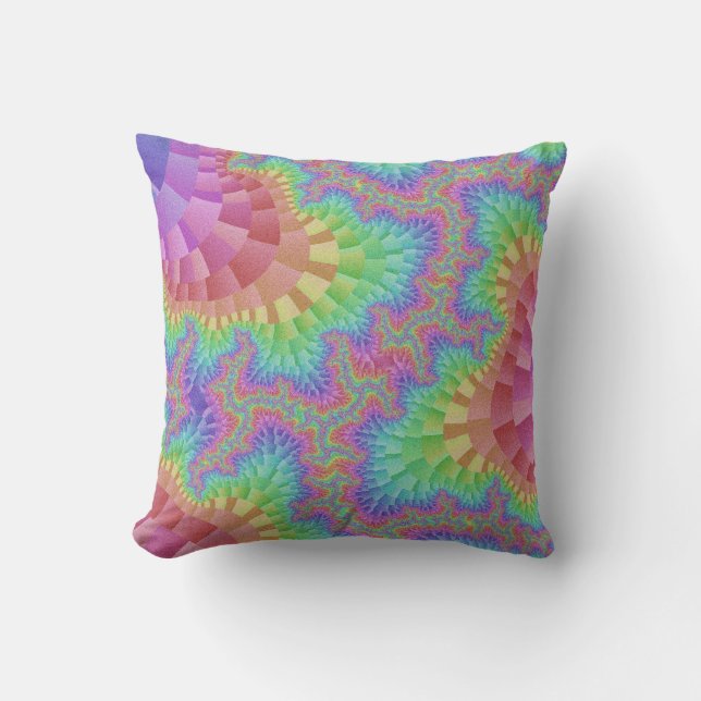 Coussin Pastel Rainbow (Recto)