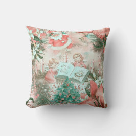 Coussin Pastel Retro Christmas Vignette