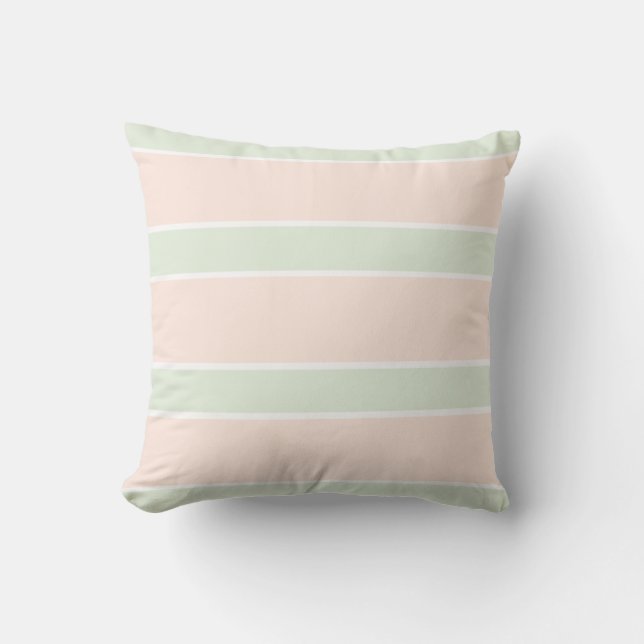 Coussin Pastel Stripes (Recto)