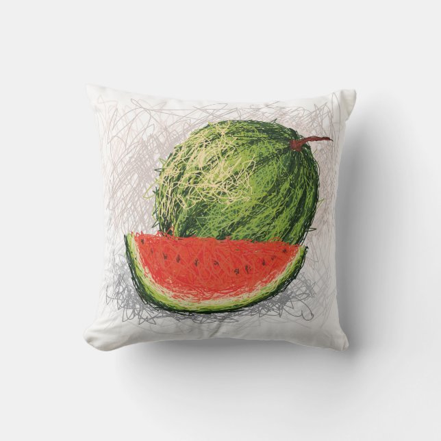 Coussin pastèque (Recto)