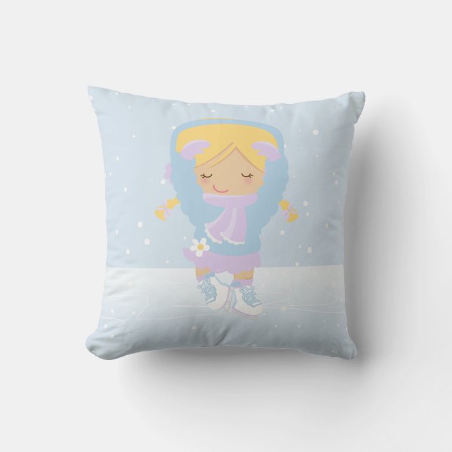 Coussin Patinage artistique Little (Recto)