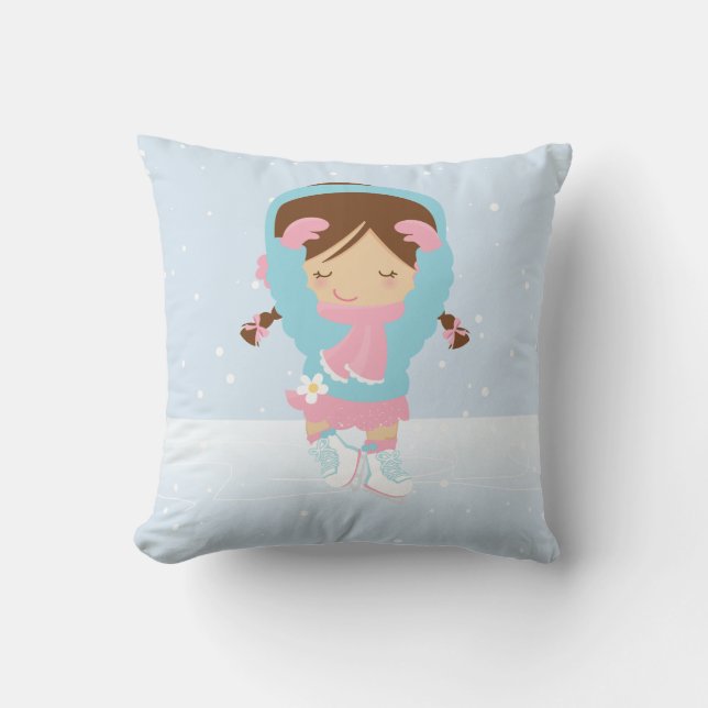 Coussin Patinage artistique Little (Recto)