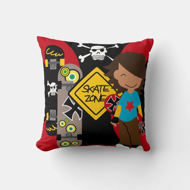 Coussin Patinage Zone Patinage Pilier (Recto)