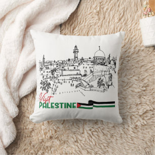 Coussin Patrimoine palestinien et espoir