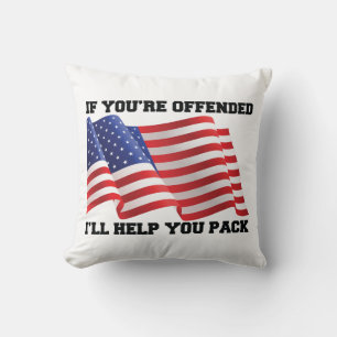 Coussin patriote américain