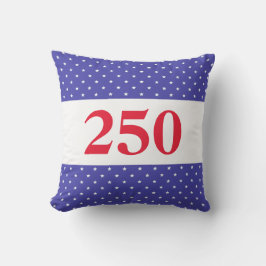 Coussin Patriotic Red White & Blue 250