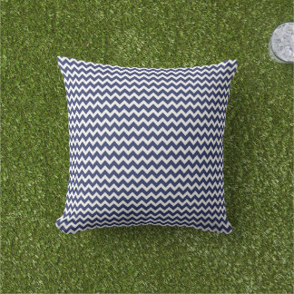 Coussin Patriotic Stripes Outdoor Pillow