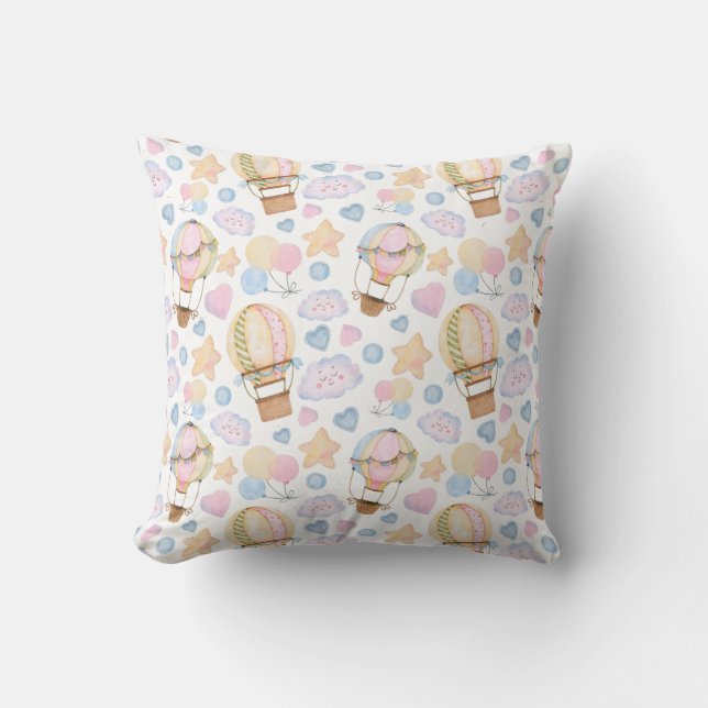 Coussin Patters de Whimsical Watercolor (Recto)
