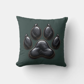 Coussin Pattes avant les bottes au coucher du soleil