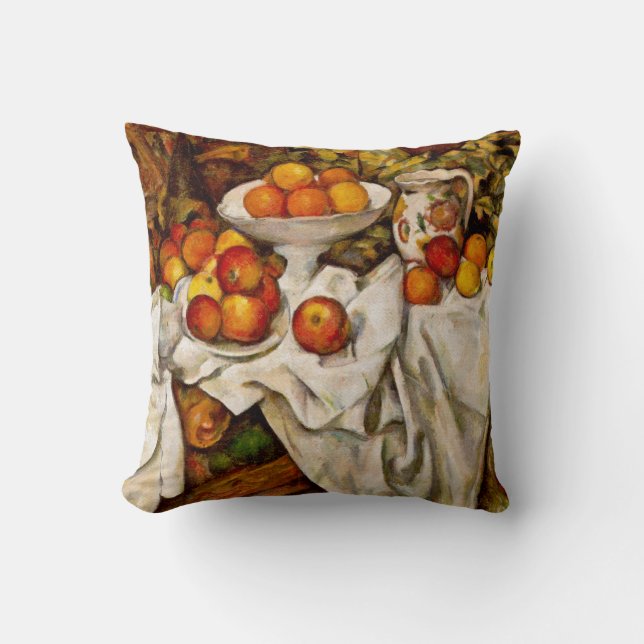 Coussin Paul Cezanne Pomples Oranges Impressionnisme (Recto)