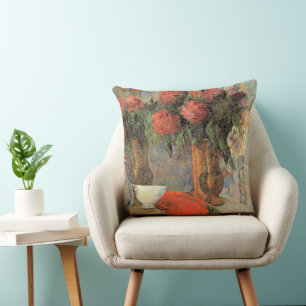 Coussin Paul Gauguin - Nature morte avec bol blanc,