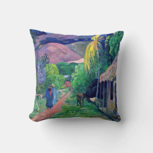 Coussin Paul Gauguin - Rue de Tahiti