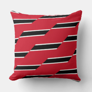 Coussin Paul McGehee "Drapeau T&T Trinité-et-Tobago" Couss