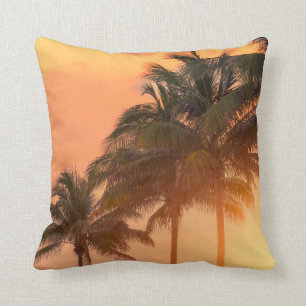 Coussin Paumes de Miami