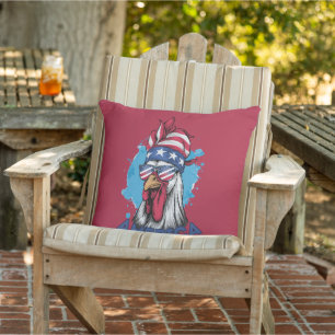 Coussin Pavillon Patrioster USA Style occidental rétro